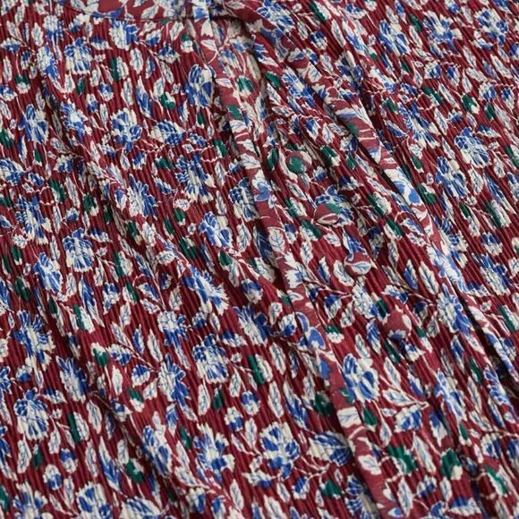 Mango‎ Floral print dress Red 2 NWT IN PACKAGING - Picture 6 of 11